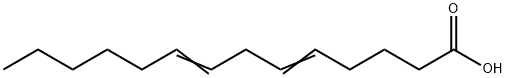 (5E,8E)-tetradeca-5,8-dienoic acid Struktur