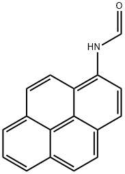 N-formyl-1-aminopyrene Struktur