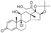 9-Chloro TriaMcinolone Acetonide Struktur