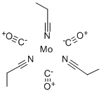 TRICARBONYLTRIS(PROPIONITRILE)MOLYBDENUM (0) Struktur