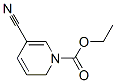 1(2H)-Pyridinecarboxylic  acid,  5-cyano-,  ethyl  ester Struktur