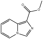 IMidazo[1,5-a]pyridine-1-carboxylic acid, Methyl ester Struktur