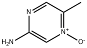 Pyrazinamine, 5-methyl-, 4-oxide (9CI) Struktur