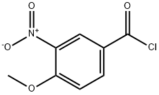 4-METHOXY-3-NITROBENZOYL CHLORIDE Struktur