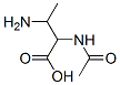 Butanoic  acid,  2-(acetylamino)-3-amino- Struktur