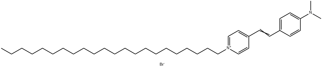 4-(4-(DIMETHYLAMINO)STYRYL)-1-DOCOSYL- Struktur