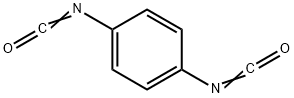 1,4-Phenylene diisocyanate Struktur