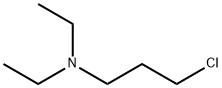 3-DIETHYLAMINOPROPYL CHLORIDE Struktur