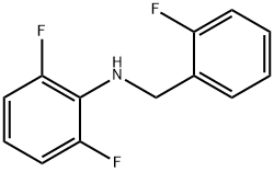 2,6-Difluoro-N-(2-fluorobenzyl)aniline, 97% Struktur