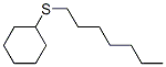 (Heptylsulfanyl)cyclohexane Struktur