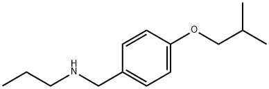 N-(4-Isobutoxybenzyl)-1-propanamine Struktur