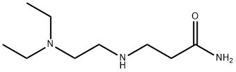 3-{[2-(DIETHYLAMINO)ETHYL]AMINO}PROPANAMIDE Struktur