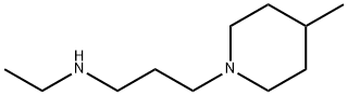 N-Ethyl-3-(4-methyl-1-piperidinyl)-1-propanamine Struktur