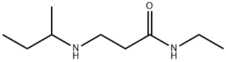 3-(SEC-BUTYLAMINO)-N-ETHYLPROPANAMIDE Struktur