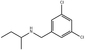 N-(3,5-Dichlorobenzyl)-2-butanamine Struktur