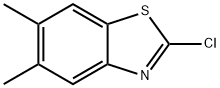 Benzothiazole, 2-chloro-5,6-dimethyl- (9CI) Struktur