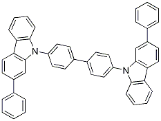 4,4'-Bis(2-phenyl-9H-carbazol-9-yl)-1,1'-biphenyl Struktur