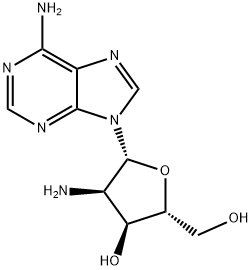 2'-Amino-2'-deoxyadenosine Struktur