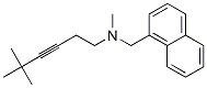 N-(5,5-Dimethylhex-3-yn-1-yl)-N-methyl-1-naphthalenemethanamine Struktur