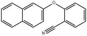 2-(2-Naphthyloxy)benzonitrile Struktur