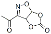 [1,3]Dioxolo[4,5-d]isoxazol-5-one, 3-acetyl-3a,6a-dihydro- (9CI) Struktur