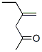 2-Hexanone, 4-methylene- (9CI) Struktur