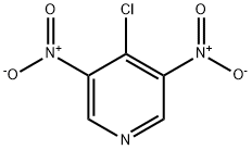 4-chloro-3,5-dinitro-pyridine Struktur