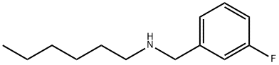 3-Fluoro-N-n-hexylbenzylaMine, 97% Struktur