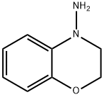 4H-1,4-Benzoxazin-4-amine,2,3-dihydro-(9CI) Struktur