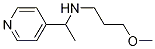 (3-methoxypropyl)[1-(pyridin-4-yl)ethyl]amine Struktur