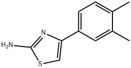 4-(3,4-DIMETHYL-PHENYL)-THIAZOL-2-YLAMINE Struktur