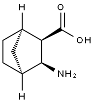 3-ENDO-AMINOBICYCLO[2.2.1]HEPTANE-2-ENDO-CARBOXYLIC ACID MONOHYDRATE Struktur