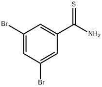 3,5-DIBROMOBENZENECARBOTHIOAMIDE Struktur