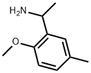 1-(2-METHOXY-5-METHYLPHENYL)ETHANAMINE Struktur