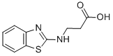 3-(BENZOTHIAZOL-2-YLAMINO)-PROPIONIC ACID Struktur