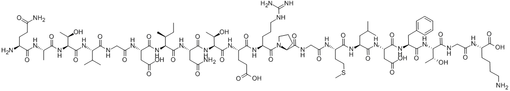 DIAZEPAM BINDING INHIBITOR FRAGMENT (HUMAN) Struktur