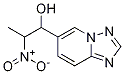 1-([1,2,4]triazolo[1,5-a]pyridin-6-yl)-2-nitropropan-1-ol Struktur