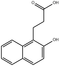 2-(2-Naphthyl)-2-hydroxypropanoic acid Struktur