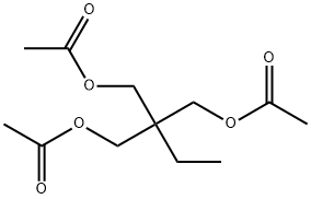 2-Ethyl-2-(acetoxymethyl)-1,3-propanediol diacetate Struktur