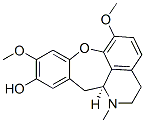 (12aS)-2,3,12,12a-Tetrahydro1-methyl-6,9-dimethoxy-1H-[1]benzooxepino[2,3,4-ij]isoquinoline-10-ol Struktur