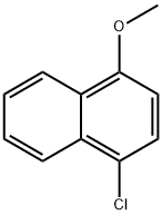 4-Chloro-1-methoxynaphthalene Struktur