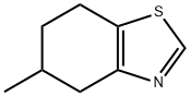 Benzothiazole,  4,5,6,7-tetrahydro-5-methyl- Struktur