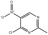 4-chloro-2-methyl-5-nitropyrimidine Struktur