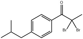 4'-Isobutyl-2,2-dibroMopropiophenone Struktur