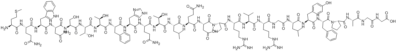 HEPATITIS B VIRUS PRE-S REGION (120-145) Struktur