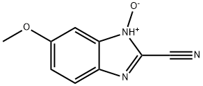 1H-Benzimidazole-2-carbonitrile,5-methoxy-,N-oxide(9CI) Struktur