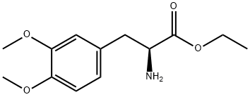 L-Tyrosine, 3-Methoxy-O-Methyl-, ethyl ester Struktur