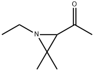 Ethanone, 1-(1-ethyl-3,3-dimethyl-2-aziridinyl)- (9CI) Struktur