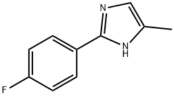 2-(4-FLUORO-PHENYL)-4-METHYL-1H-IMIDAZOLE Struktur