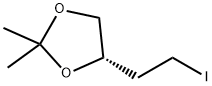 (S)-4-(2-IODO-ETHYL)-2,2-DIMETHYL-[1,3]DIOXOLANE Struktur